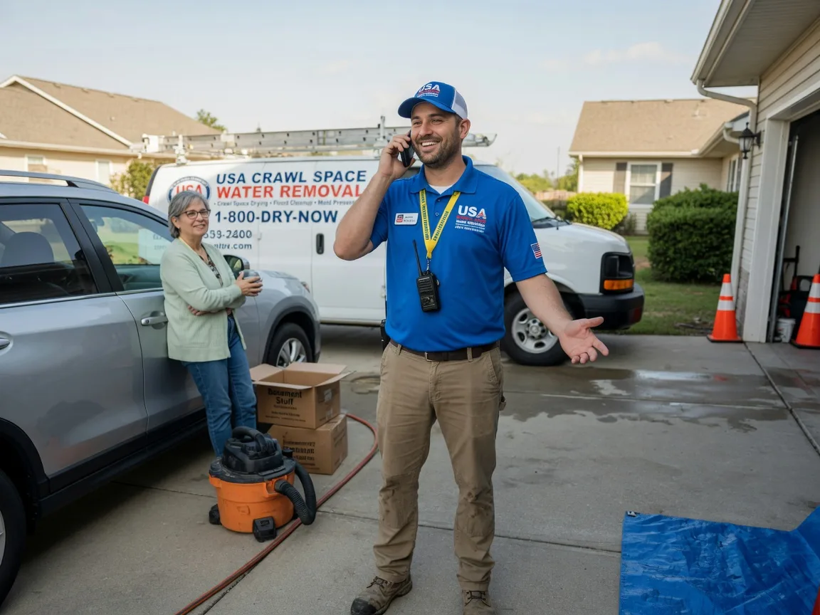 Crawl Space Water Removal Arlington, TN FAQs